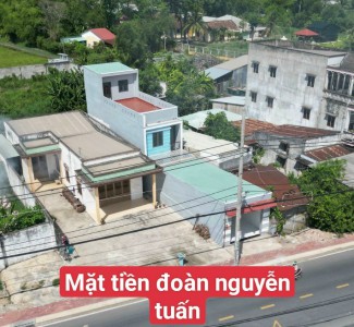 Bán nhà mặt tiền Đường Đoàn Nguyên Tuấn, Hưng Long , huyện Bình Chánh, TP HCM